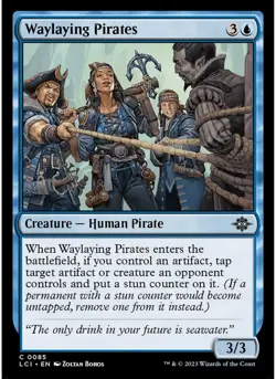 Waylaying Pirates 85 MTG NM - The Lost Caverns of Ixalan - Image 1