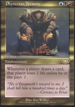1 x Phyrexian Tyranny - Foil - Planeshift - Moderate Play - MTG - Image 1