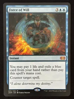 1x MTG Force of Will - Double Masters (2XM) #51 - Magic the Gathering - Image 1