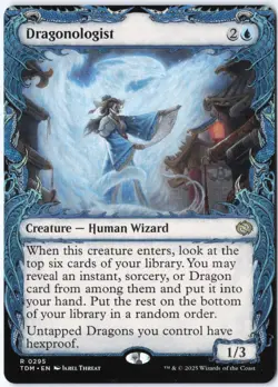 Dragonologist (Showcase) R Tarkir: Dragonstorm 295 LP - Image 1