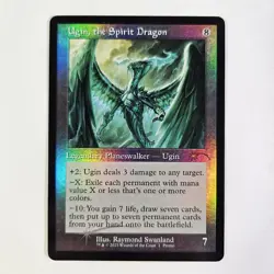 Ugin, The Spirit Dragon Foil Retro Frame Secret Lair Drop SLD MTG Planeswalker - Image 1