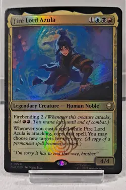 Magic The Gathering Fire Lord Azula Avatar: The Last Airbender Rare Foil - Image 1