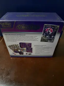 Pokemon TCG Elite Trainer Box Lot Scarlet & Violet Darkness Ablaze Shrouded Fab… - Image 2