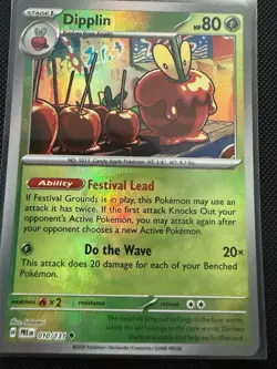 Pokemon Dipplin 010/131 Sv: Prismatic Evolutions Masterball - Image 1