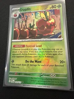 Pokemon Dipplin 010/131 Sv: Prismatic Evolutions Masterball - Image 2