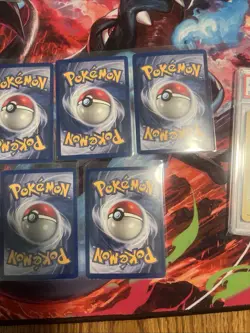 1999 Pokemon Fossil Dragonite Holo Card PSA 6 And More Holos - Image 4