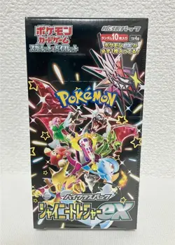 Pokemon Card Shiny Treasure ex Box sv4a Scarlet Violet High Class pack w/shrink - Image 1