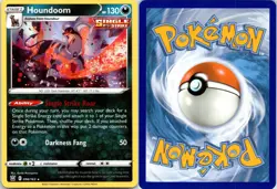 Houndoom 096/163 Holo R Battle Styles Pokemon NM - Image 3