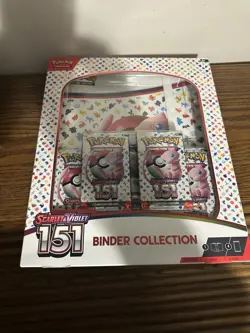 Pokemon Scarlet & Violet 151 Binder Collection New Factory Sealed 820650853142 - Image 1