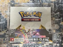 Pokemon TCG Sword & Shield Rebel Clash Booster Box English Factory - Image 1