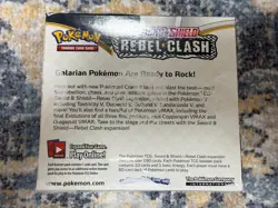 Pokemon TCG Sword & Shield Rebel Clash Booster Box English Factory - Image 4