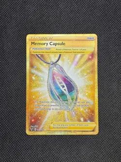 Pokemon - Memory Capsule (Secret) - 202/185 - SWSH04: Vivid Voltage - Holo - Image 1