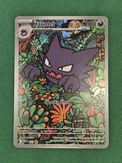 Pokemon Haunter 027 Me: Mega Evolution Promo Holo Illustration Rare - Image 3