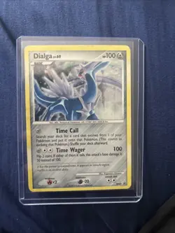 Dialga DP49 Pokemon TCG CCG Promo Card Diamond & Pearl Ultra Rare - Image 1
