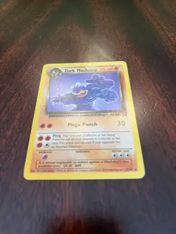 Vintage Pokemon - Dark Machamp 27/82 - Team Rocket - Non Holo - LP/NM - Image 4