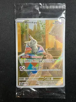 Mimikyu SVP 075 Black Star Promo Holo Pokemon 2024 S&V Sealed NM - Image 1