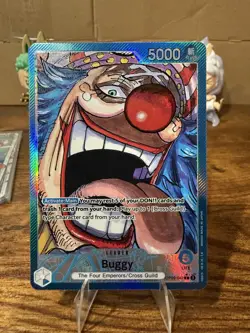 Buggy (Alt Art) OP09-042 L Emperors in the New World - ONE PIECE Card English - Image 1