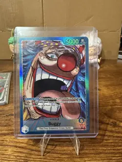Buggy (Alt Art) OP09-042 L Emperors in the New World - ONE PIECE Card English - Image 3