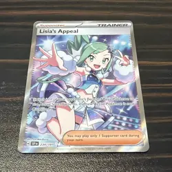 Pokemon TCG Surging Sparks Lisia’s Appeal 234 /191 Ultra Rare - Image 2