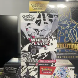 Pokemon Booster White, Black Bolt, Phantasmal Flames, Prismatic Evolutions Lot 7 - Image 2