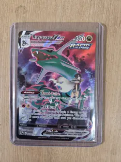 Pokemon Rayquaza VMAX TG20/TG30 Sword & Shield Silver Tempest Trainer Gallery NM - Image 1