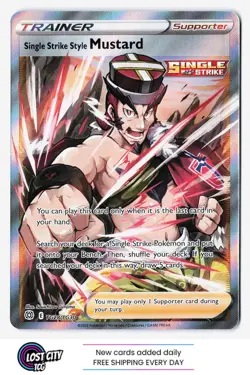 Single Strike Style Mustard TG28/TG30 - Pokemon Brilliant Stars Trainer Gallery - Image 1