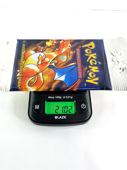 Hanger Base Set Booster Pack - Charizard Artwork Sealed - Pokemon HEAVY 21.02g - Image 1