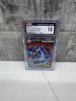 Pokemon Mega Charizard X ex (2025) JPN Mega Dream ex 223/193 CGC 10 - Scratched - Image 1