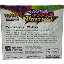 Vivid Voltage Pokemon Booster Box - Sword & Shield - Factory Sealed with case - Image 3