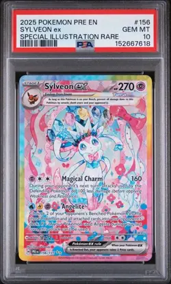 Pokemon Sylveon ex Special Illustration Rare #156 PSA 10 - Image 1