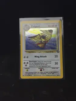 Pokemon TCG Pidgeot Jungle 8/64 Holo Unlimited Holo Rare - Image 1
