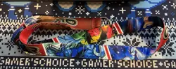 YUGIOH UDS QUALIFIER LANYARD - JADEN & YUBEL ELEMENTAL HEROES - Image 1