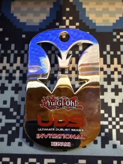UDS Ultimate Duelist Series Invitational Hero Badge Konami Yugioh - Image 1