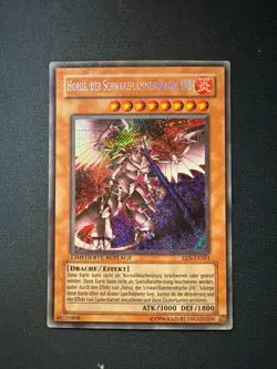 Black Flame Dragon LV8 EEN-DESE1 Limited Edition Secret Rare German - Image 1