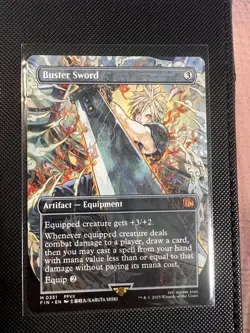 Buster Sword (Borderless) Final Fantasy Regular - Image 1