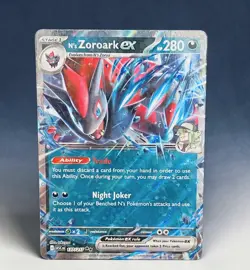 Pokemon N’s Zoroark Ex #137/217: Ascended Heroes (Read Description) 🔥 - Image 1