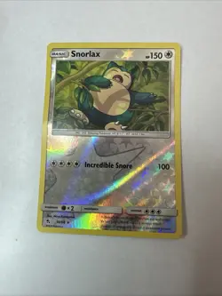 Snorlax Reverse Holo Foil - Hidden Fates 2019 50/68 - Pokemon TCG Card - Pics!! - Image 1