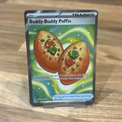 Buddy Buddy Poffin 167/132 Mega Evolution NM Pokemon Card - Image 1