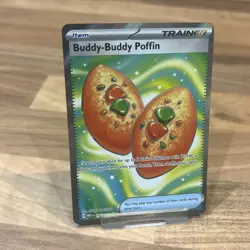 Buddy Buddy Poffin 167/132 Mega Evolution NM Pokemon Card - Image 2
