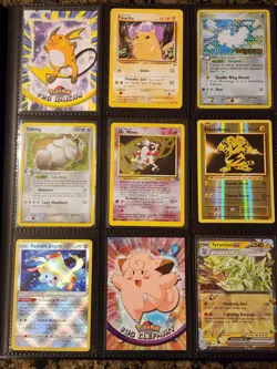 Pokemon Card Lot Vintage WOTC Modern Binder Collection Holos Ultra Rares Topps - Image 1
