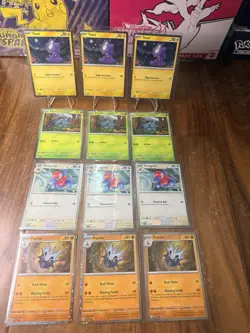 Pokemon TCG Lot Of 12 Holo Foil Rare Vmax Ex Full Art SIR IR Promo Cards - Image 1