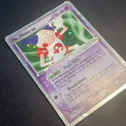 Mr Mime ex Holo 110/112 Fire Red Leaf Green FRLG Pokemon Card - Image 4