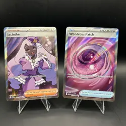 Pokemon TCG - Jacinthe & Wondrous Patch - Holo Full Art French 2 Lot - Image 1