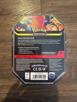 pokemon tcg mega charizard x ex tin sealed - Image 2