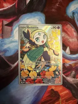 Meloetta - MEP026 Black Star Promo Illustration Rare Pokemon - NM - Image 1