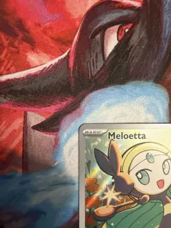 Meloetta - MEP026 Black Star Promo Illustration Rare Pokemon - NM - Image 2