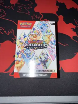 Pokemon Scarlet & Violet Prismatic Evolutions New Factory Sealed Booster Bundle - Image 1