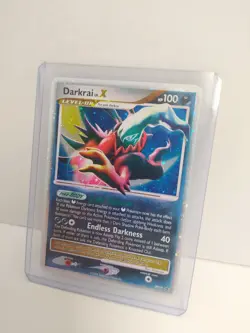 Darkrai LV. X Holo - Pokemon 2008 Promo #DP19 - Collectors Pokemon Trading Card - Image 1