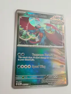 Pokemon Roaring Moon Master Ball Pattern Prismatic Evolutions 065/131 NM - Image 2