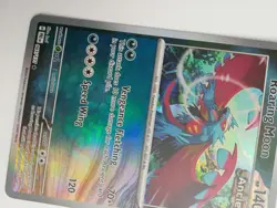 Pokemon Roaring Moon Master Ball Pattern Prismatic Evolutions 065/131 NM - Image 4